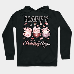 Cup Of Tea Happy Valentine's Day Hoodie